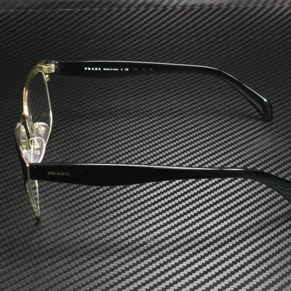 Prada Women's Black and Pale Gold Eyeglasses! - Picture 4 of 4
